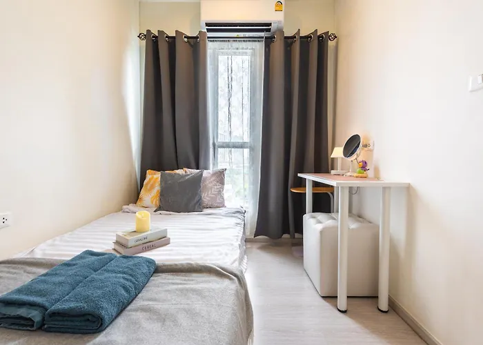 Apartment 2br, 6 Mins Walk Bts Wuttakat *